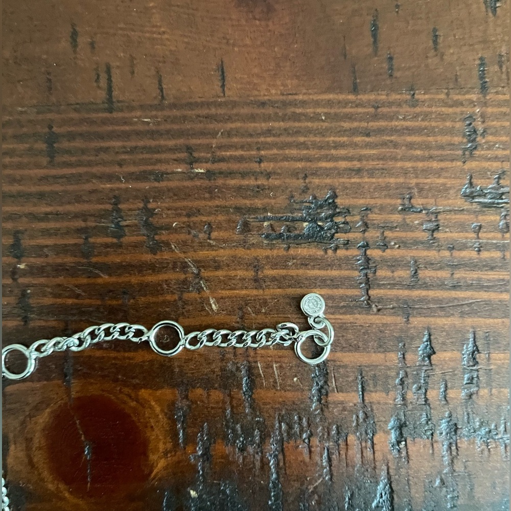 Givenchy Silver Toned Adjustable Necklace ~ - image 3